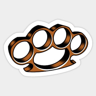 Knuckle Dusters Sticker